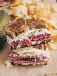Striped Spatula Reuben Sandwich Recipe Photo