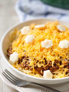 The Chunky Chef Cincinnati Chili Photo