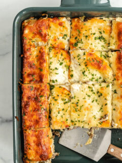 Christine Brown's White Lasagna Image