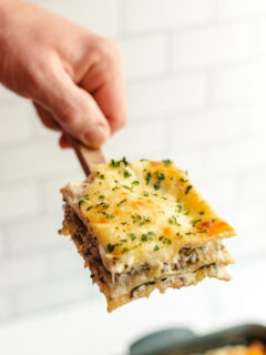 Christine Brown's White Lasagna Photo