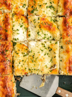 Christine Brown's White Lasagna Picture