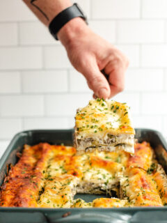 Christine Brown's White Lasagna Recipe Image