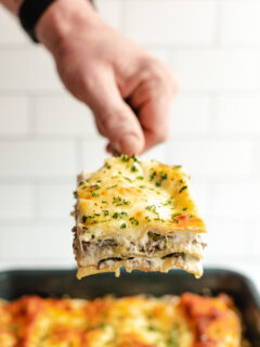 Christine Brown's White Lasagna Recipe Pic