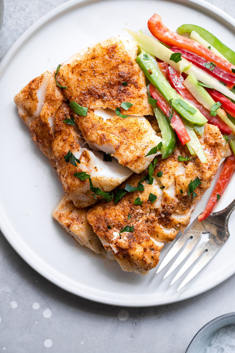 Cajun Grilled Cod Recipe - Food Fanatic