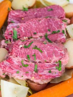 Slow Cooker Corned Beef and Cabbage Recipe by Sweet & Savory Meals
