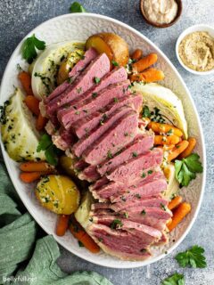 Slow Cooker Corned Beef Recipe by BellyFull Photo