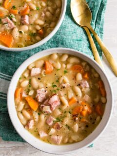 Easy Ham and Bean Soup Recipe Photo