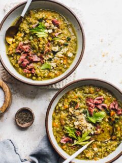 Split Pea Soup Recipe Photo by Heartbeet Kitchen