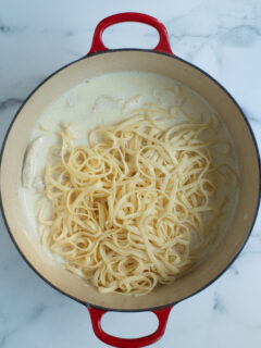 Easy lemon Chicken Linguine Image