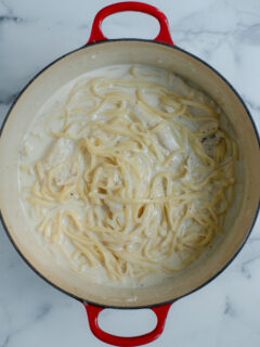 Easy Lemon Chicken Linguine Pic