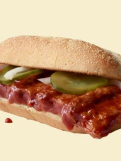 McDonald's McRib Photo