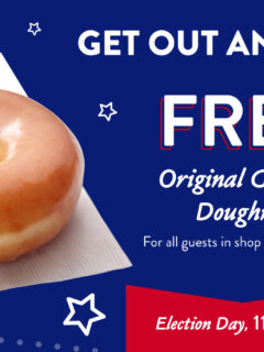 Krispy Kreme Free Doughnuts for Election Day Photo