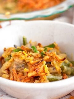 Plant Well Vegan Green Bean Casserole Recipe Photo