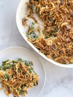 The Urben Life Dairy Free Green Bean Casserole Recipe Photo