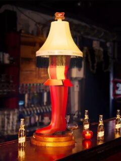 Miller High Life Christmas Story Leg Lamp Photo