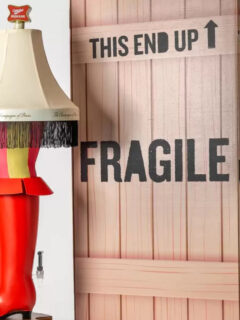Miller High Life Christmas Story Leg Lamp Picture