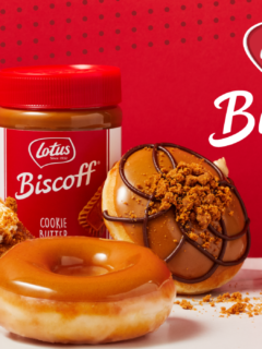 Krispy Kreme Biscoff Doughnuts Picture