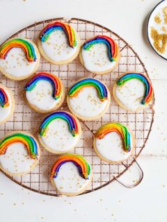 Dessert for Two Rainbow Cookies Photo
