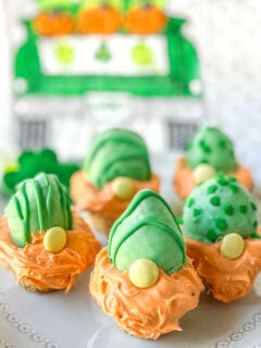 Just is a Four Letter Word Leprechaun Gnome Cookie Cups Photo