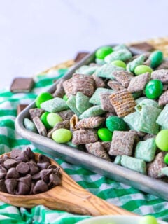 The Quicker Kitchen Mint Chocolate Puppy Chow Photo