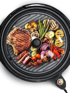 Elite Gourmet Smokeless Electric Tabletop Grill