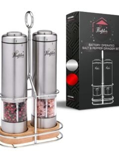 Flafster Electric Salt and Pepper Grinders Photo