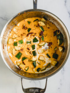 How to Make Sundried Tomato Creamy Chicken Linguine - 6