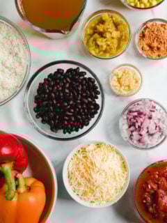 How to Make Veggie and Rice Stuffed Peppers Photo