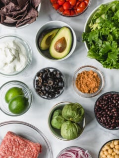 Loaded Crunchy Taco Salad Recipe Ingredients