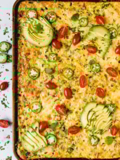 Tex Mex Breakfast Sheet Pan Frittata Photo