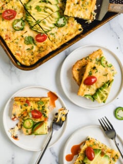 Tex Mex Breakfast Sheet Pan Frittata Pic