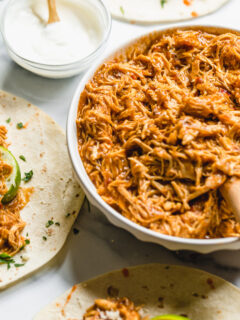 Chipotle Slow Cooker Pulled Chicken Recipe Pic