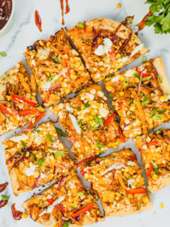 Grilled Barbecue Chicken Pizza Recipe Picture
