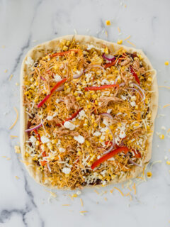 How to Make Grilled Barbecue Chicken Pizza - 5