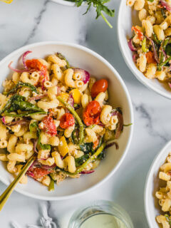 Roasted Veggie Feta Pasta Recipe Pic