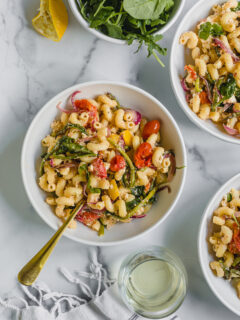 Roasted Veggie Feta Pasta Recipe Picture