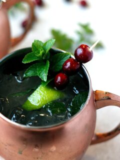 Christmas Mule Recipe Picture