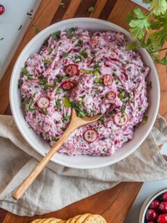 Cranberry Jalapeño Dip Recipe Pic