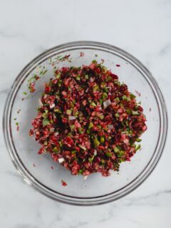 How to Make Cranberry Jalapeño Dip - 4