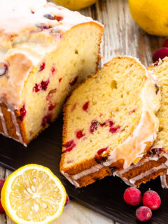 Cranberry Bread Recipe with Fresh Cranberries