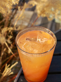 3 Refreshing Mocktails banana maple shrub picture