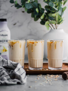 Honey Banana Bread Kefir Smoothie