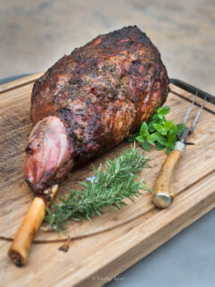 Creative Easter Recipes - Grilled Leg of Lamb