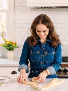 Courtesy Micah Siva Braiding Challah by Hannah Lozano Photography