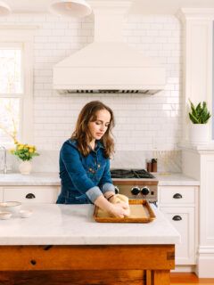 Courtesy Photo of Micah Siva Baking