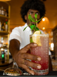 Mocktails to Order at a Bar Image