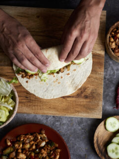 Reheat Burrito in Air Fryer Picture