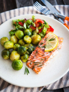 Frozen Brussels Sprouts Air Fryer Image