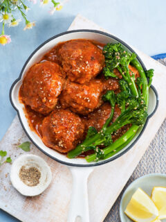 Air Fryer Turkey Meatballs Image
