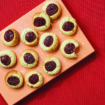Photo of guava thumbprint cookies from Marisel Salazar's cookbook "Latin-ish." Photo by Hipolito Torres.